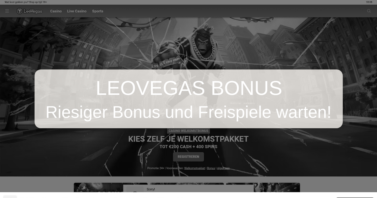 leovegas bonus